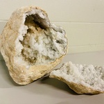 Bergkristal geode