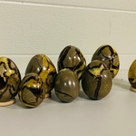 8x Septariekwarts eieren