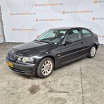 Personenauto, BMW, 316ti Black&Silver, 2004
