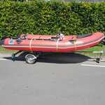Rubberboot, Zodiac, MK2 Futura S, Rood