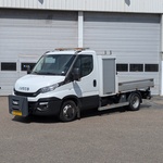 Bedrijfsauto met laadkraan en kipperbak, Iveco, 50C17, 2015
