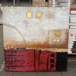 18x Canvas schilderij modern 80×80, PV 073