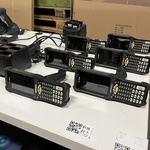 6x Handheld computer, 10x accu, 2x acculader Zebra, MC930B