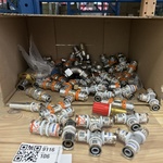 Ca. 50x Perskoppelingen w.o. t-stukken Uponor