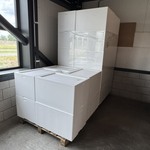 Ca. 28x Koelbox, wit, met deksel