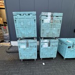 4x Droogijs container, Olivo, BAC 160, 2016