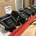 5x Mobiele labelprinter, 7x accu, 1x acculader Zebra, w.o. ZQ620 Plus