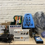 8x Fietsaccessoires w.o. fietzitjes en toebehoren, W.o. Kettler, Yepp