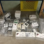 3x Stellingvak installatie- en schakelmateriaal