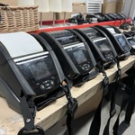 5x Mobiele labelprinter, 7x accu, 1x acculader Zebra, ZQ620 Plus