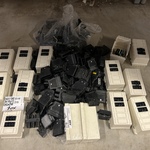 Ca. 50x Deksel voor opbouwdoos wand/plafond, toebehoren, ABB