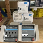 7x Onderdelen voor groepenkast/schakelkast W.o. Honeywell, Busch-Jaege