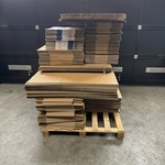Pallet kartonnen dozen