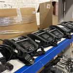 6x Mobiele labelprinter, 6x accu, 1x acculader Zebra, ZQ620 Plus