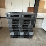 9x Pallet, zwart