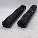 2x Fietsaccu, Bosch, PowerTube 500 0275007540