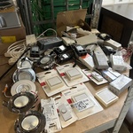 Partij installatiemateriaal, verlichting en drivers