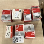 7x Radiator thermostaat, W.o. Honeywell, Danfuss