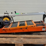 Tegeltafelzaag verstelbaar groot L=950mm/H40mm ~ Battipav, VIP 290, bo