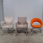 Partij stoelen en bank, O.a. Artifort