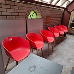 6x Design eetkamerstoel HAY