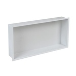 Plieger Inbox 60x30x7.5cm inbouwnis met flens waterproof Wit