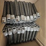 Doos met 150 stuks Onkruidborstels  Vierkant 21,4mm voor oa Ariëns, Li