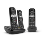 Gigaset AS690AR Trio Telefoon antwoordapparaat Zwart