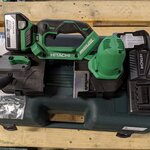 Accu bandzaag, Hitachi, CB18DBL