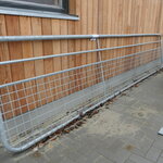 Landhek  met gaas onderin, Buwalda