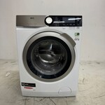 Wasmachine AEG, L8FE96CS, wit (rvs/zilver paneel, zilveren deur)