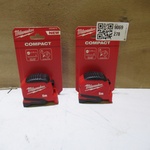 2x Rolmaten Milwaukee, Compact