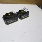 2x Accu’s 18V Makita, BL1830B