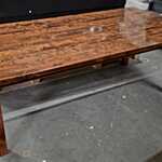 Eetkamertafel, Bruin