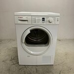 Wasdroger Bosch, WTE86320NL/16, wit (alu-look, glazen deur)