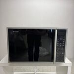 Oven Sharp, R-969(IN)-A, inox/zilver (rvs)