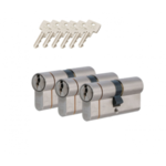 3x Deurcilinders sets a 3 st. Connection, 30/30