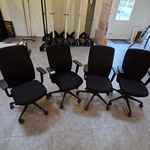 4x Bureau stoelen