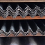 Ca. 24x Bitumen golfplaten, Guttanit