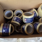 Ca. 23x Isolatiefolie Supertape, Superfoil, transparant