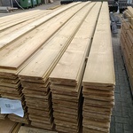 Ca. 113x Vuren geïmpregneerde rabatdelen lengte 450 cm, Scandinavisch