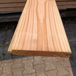 Ca. 48x Douglas blokhutprofiel 500 cm lang, blank