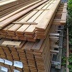 Ca. 50x Vuren geïmpregneerde vellingschroten, Scandinavisch Vuren