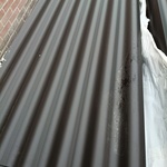 Ca. 28x Golfplaat vezelcement, Cemfort, zwart