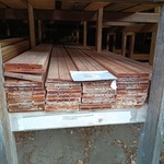 Ca. 37x Hardhouten tuinplank