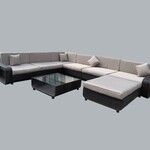 Loungeset Vonato, Zenova, donkerbruin
