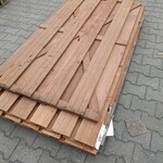 3x Hardhouten tuindeuren