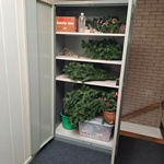 Archiefkast met decoratiemateriaal