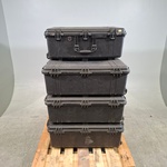7x Kunststof transportkoffer, Libervit