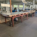 Metalen werkbank/platenstelling